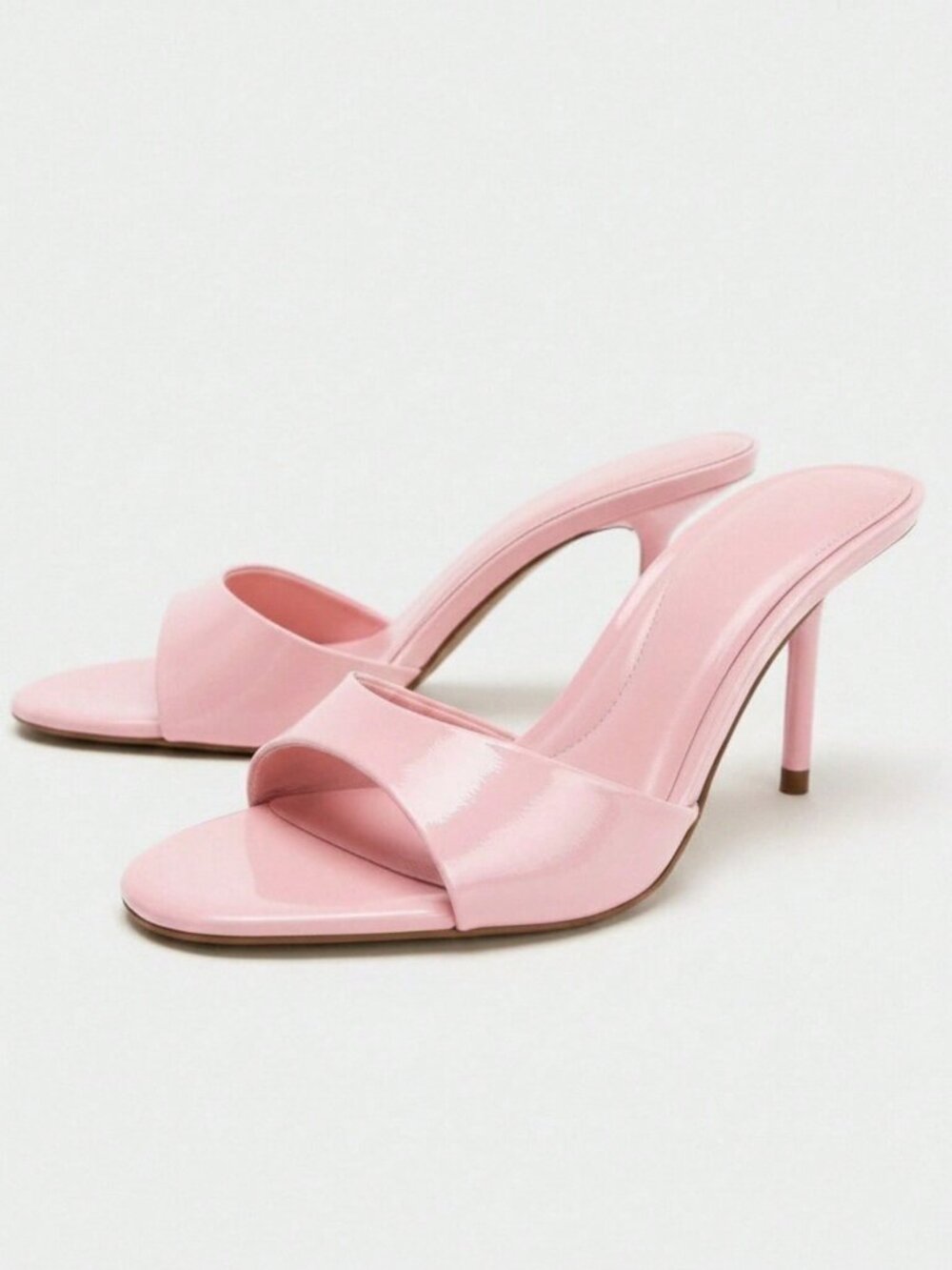 Pink Party Women's round Toe High Heel Sandals